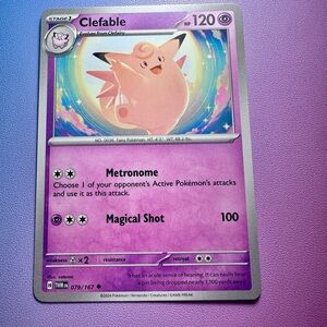 clefable - 079/167 (uncommon) — pokemon: twilight masquerade